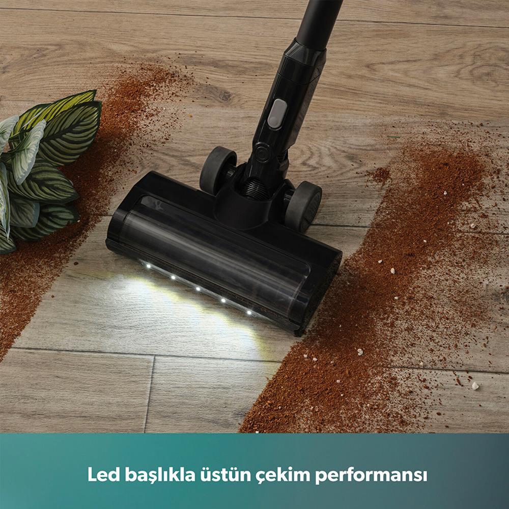 Homend Dustrider Pro 1270H Toz İstasyonlu Şarjlı Dikey Süpürge