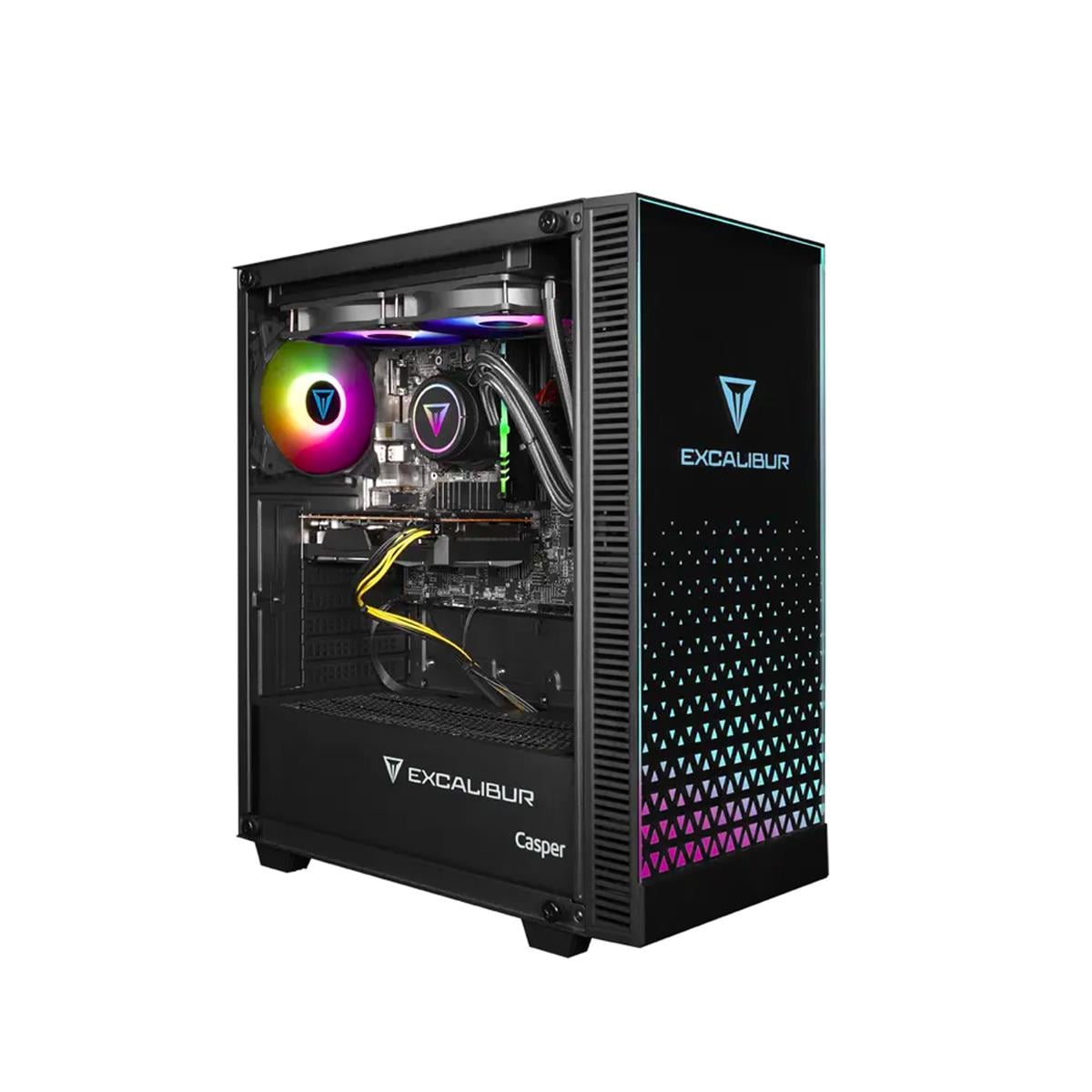 CASPER EXCALIBUR E65H.144F-BQB0X-0FD I5 14400F 16GB RAM/1TB M2 SSD/RTX4060 8GB VGA/DOS NOTEBOOK