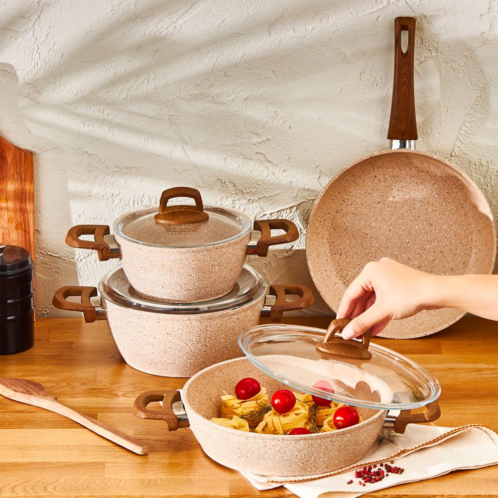 Emsan Royal Natural 7 Parça Tenc Seti