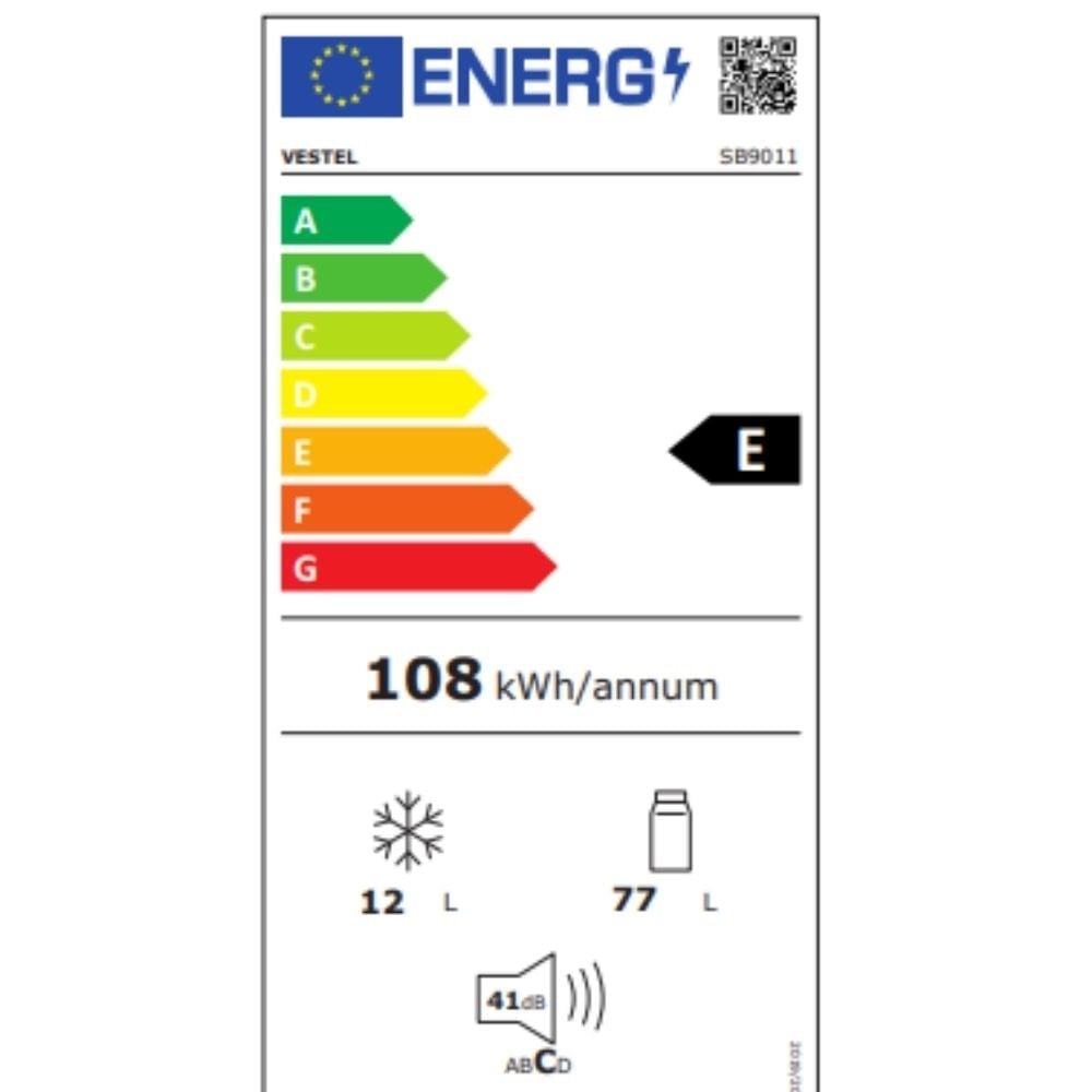 Vestel SB9011 89 Lt Statik Buzdolabı