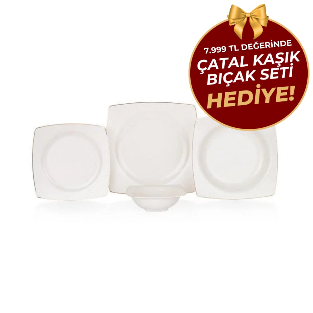 Schafer Gina Yemek Takımı 48 Parça-Altın02