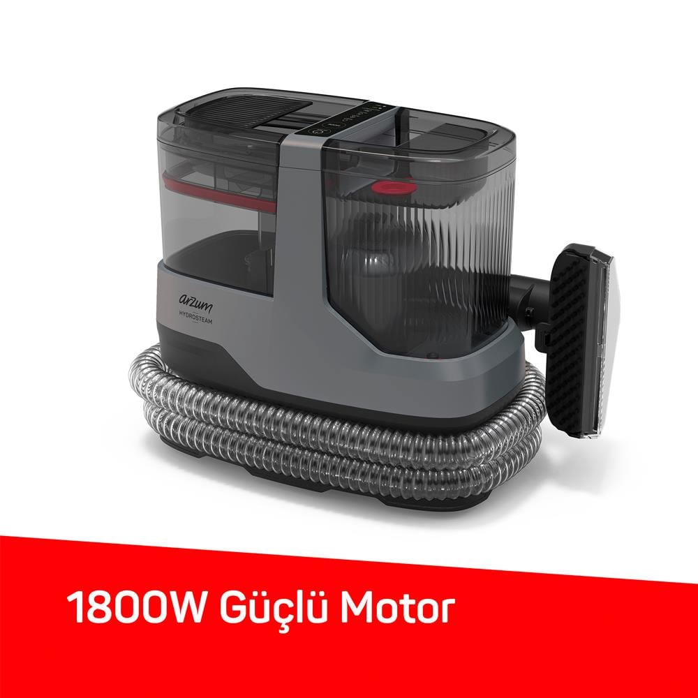 Arzum AR4351-1700 Hydrosteam Buharlı Temizleyici Gri