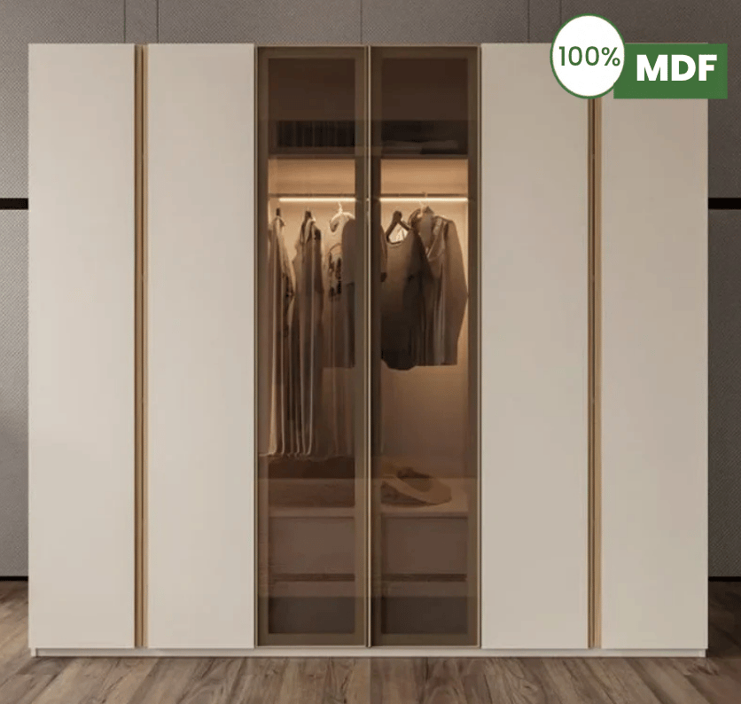 Marcastil Nefes 6 Kapılı Dolap MDF