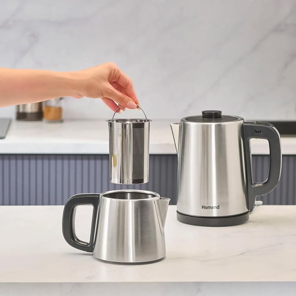 Homend Royaltea 1728H Inox Çay Makinesi