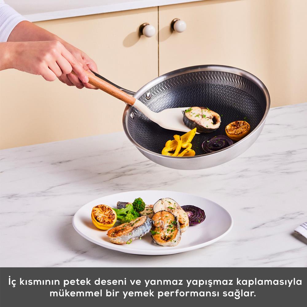 KARACA 5 PLY 7 PARÇA TENCERE SE, RENKSİZ