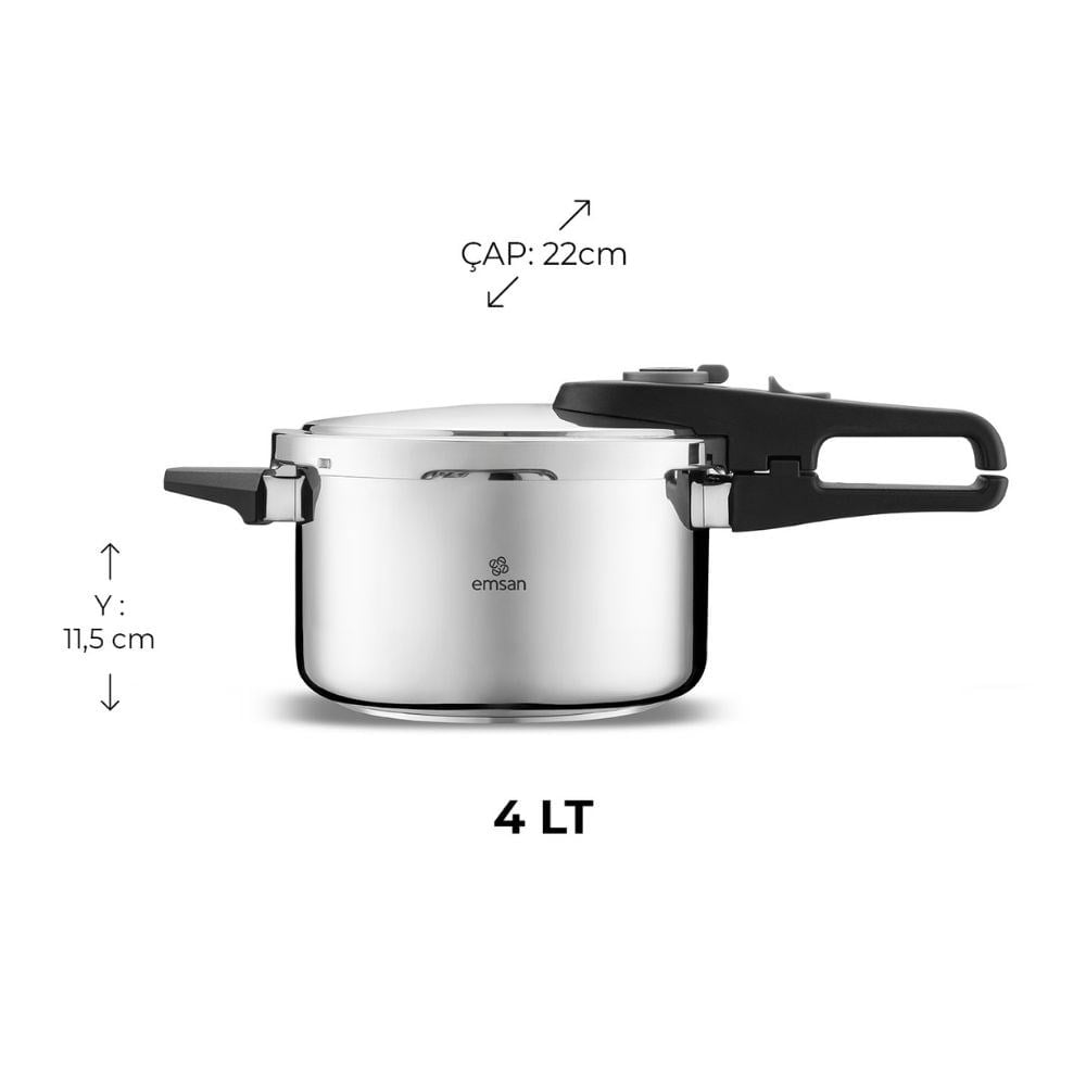 Emsan Fast Cooker 4+6  Düdüklü Tencere