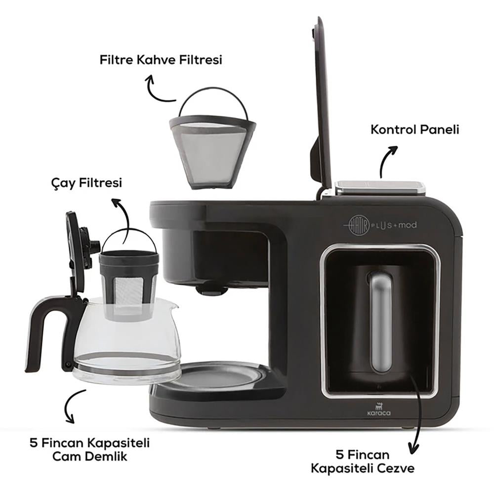 KARACA HATIR PLUS MOD 5 IN, BLACK CHROME