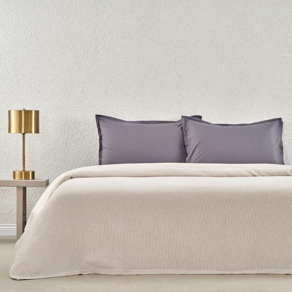 Taç Bmr Plaın Nevresim Takımı Çk Grı