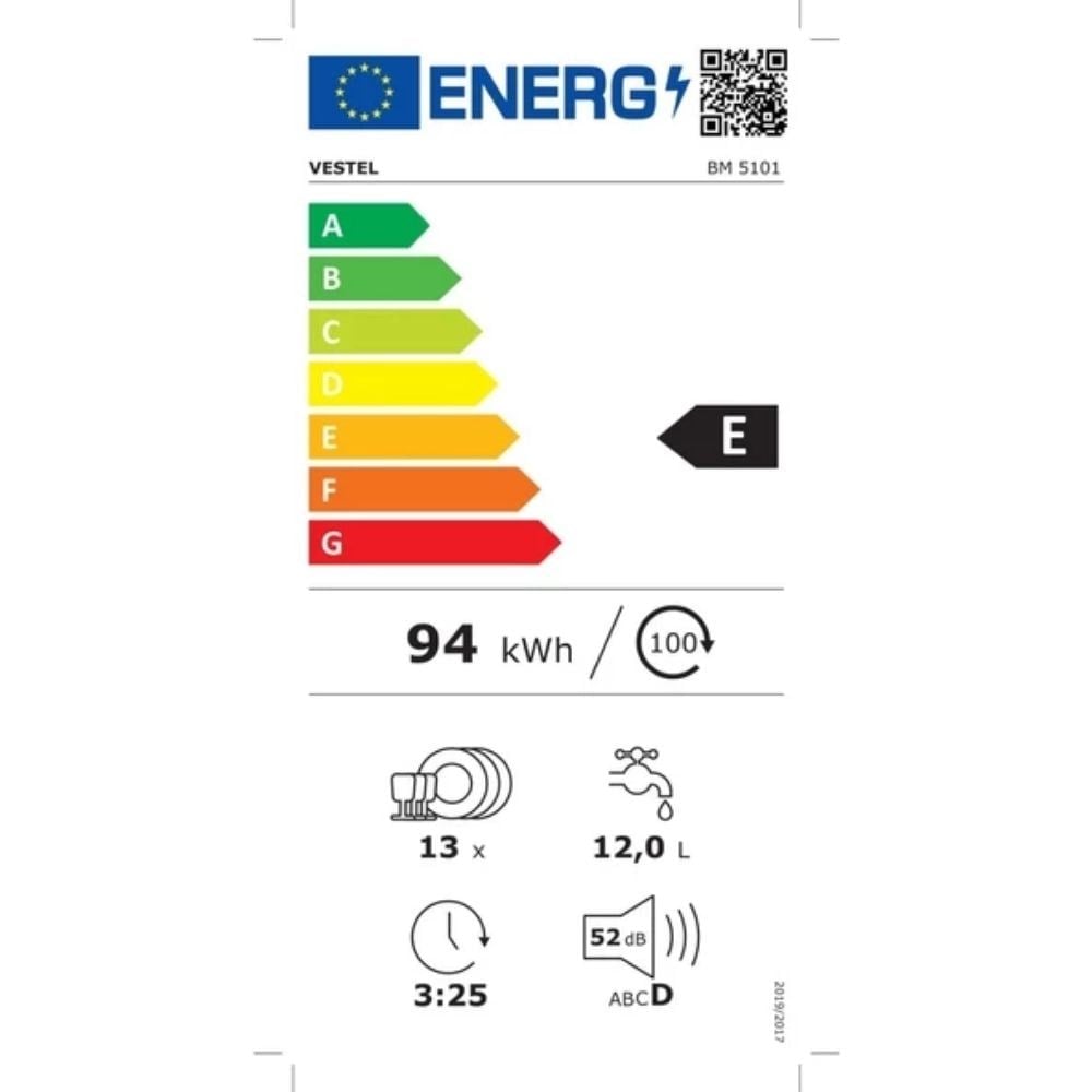 Vestel BM 5101 5 Prg Bulaşık Makinesi