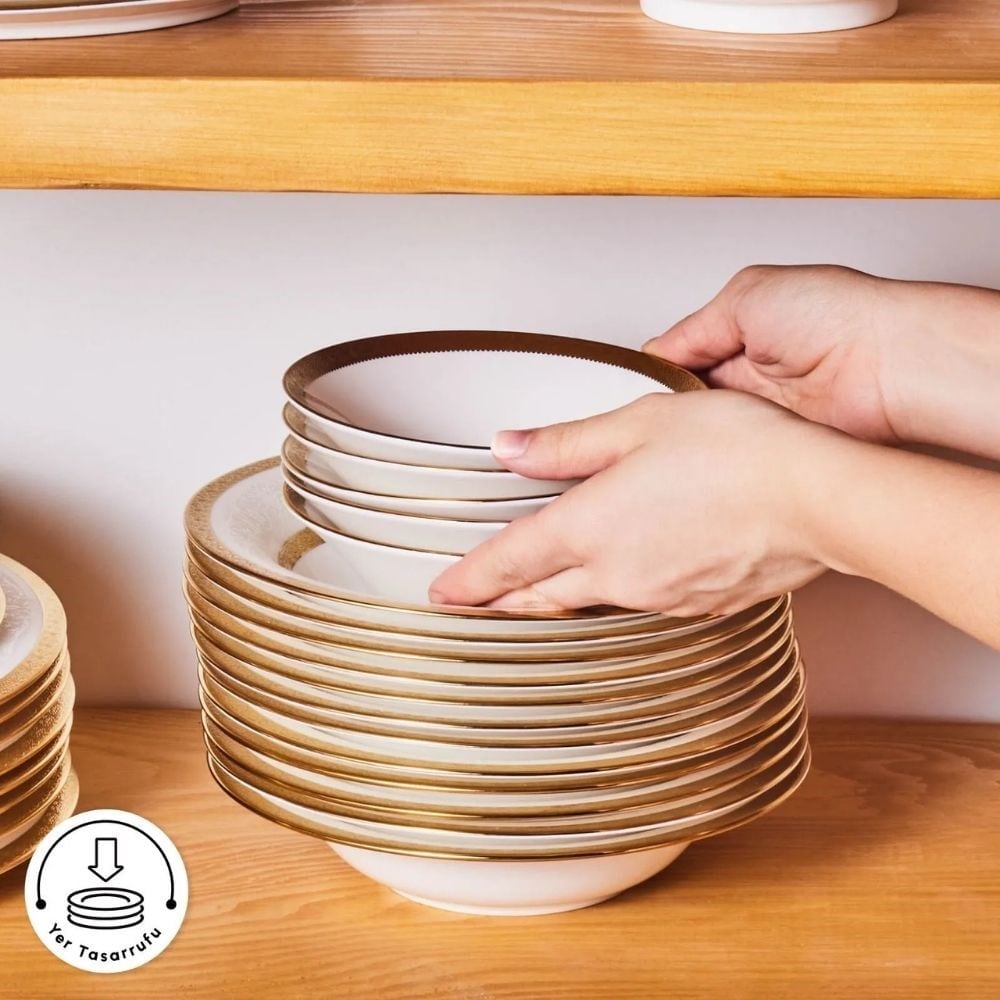 Karaca Royal Bone Vıctorıa 55 Prç Ymt