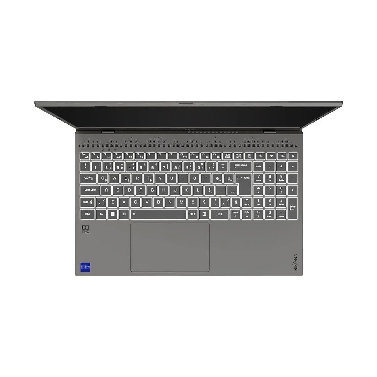 CASPER C650.1255-BE00X-F I7 1255U 16GB/500GB M2 SSD DOS NOTEBOOK