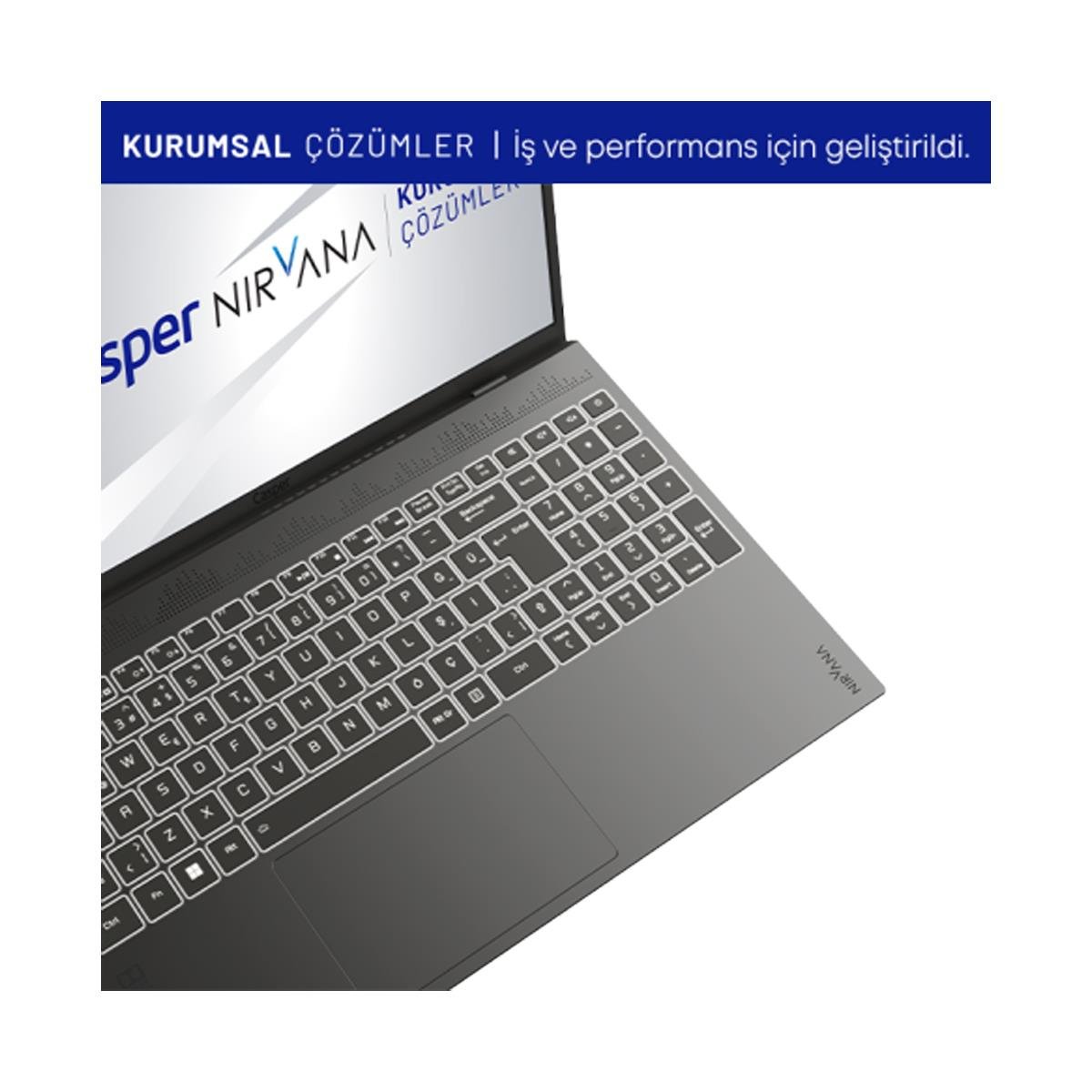 CASPER C650.1255-BE00X-F I7 1255U 16GB/500GB M2 SSD DOS NOTEBOOK