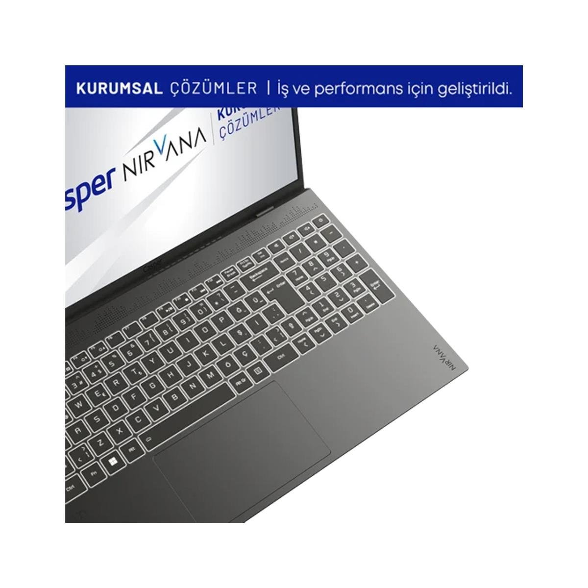 CASPER C650.1235-8E00T-G-F İ5 1235U 8GB/500GB M2 SSD/W11 NOTEBOOK