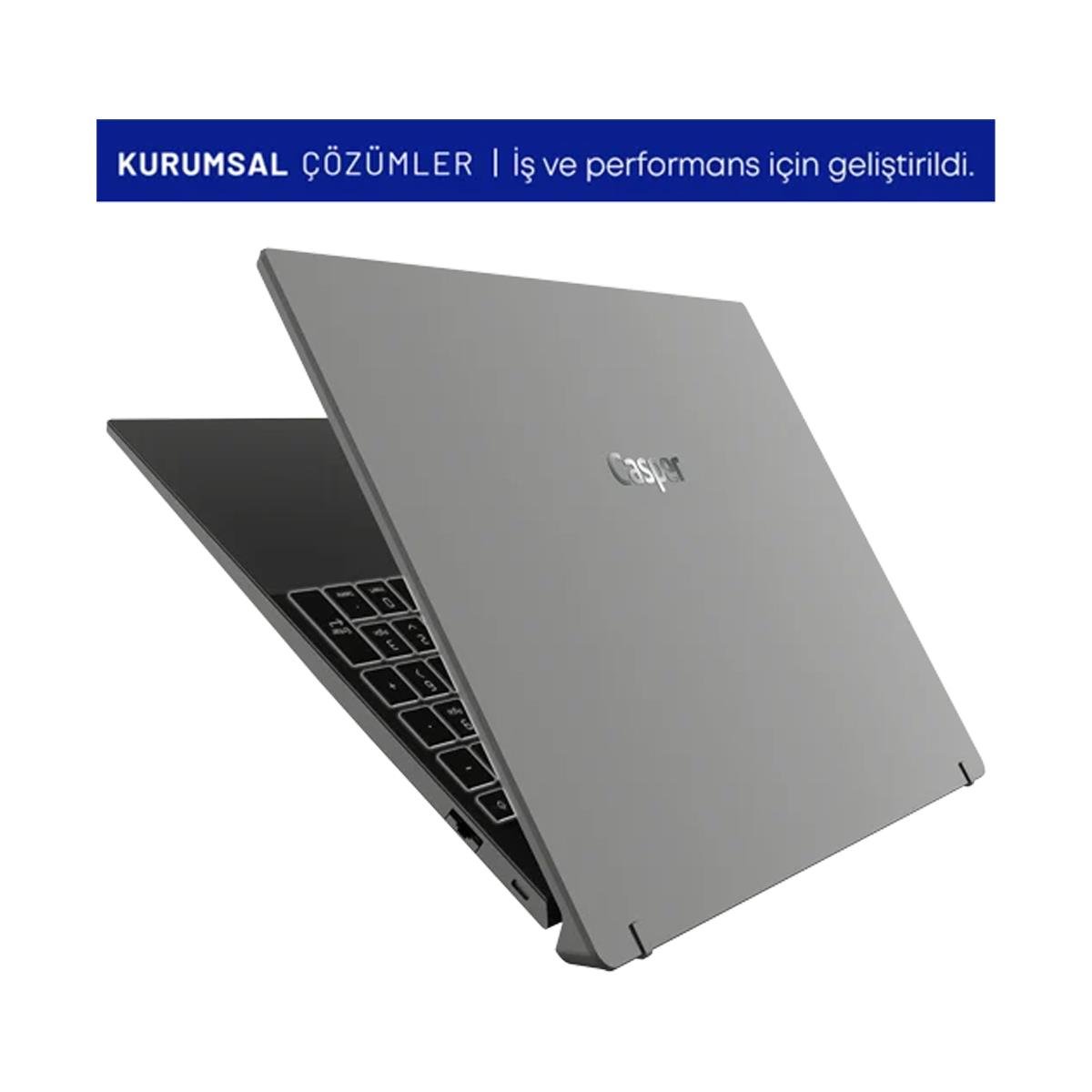 CASPER C650.1235-8E00T-G-F İ5 1235U 8GB/500GB M2 SSD/W11 NOTEBOOK