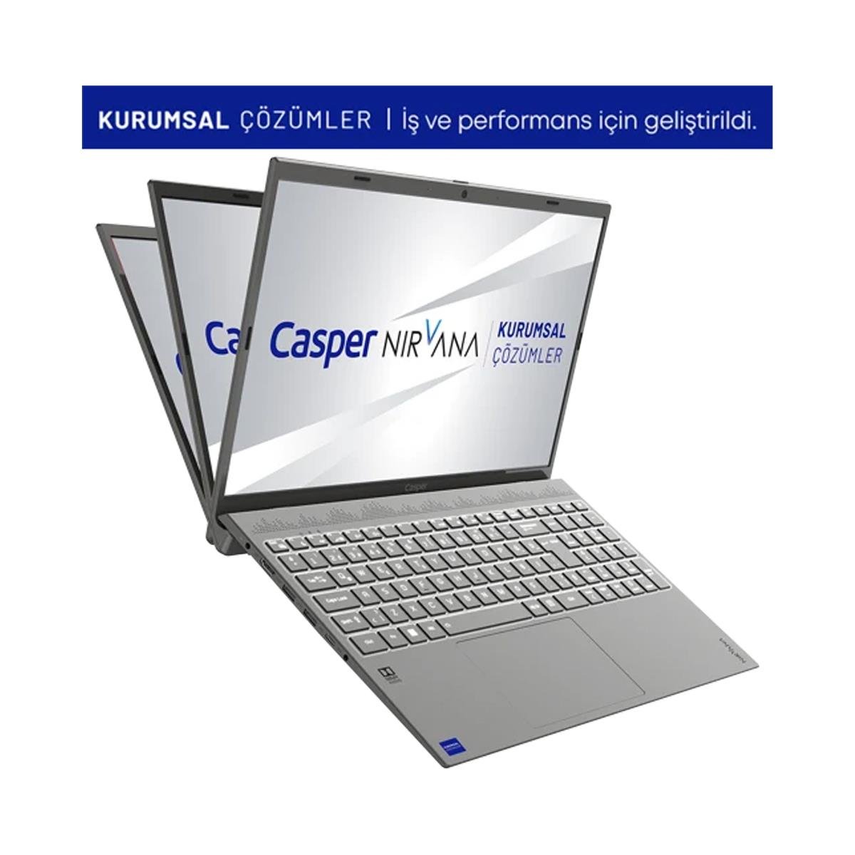 CASPER C650.1235-8E00T-G-F İ5 1235U 8GB/500GB M2 SSD/W11 NOTEBOOK