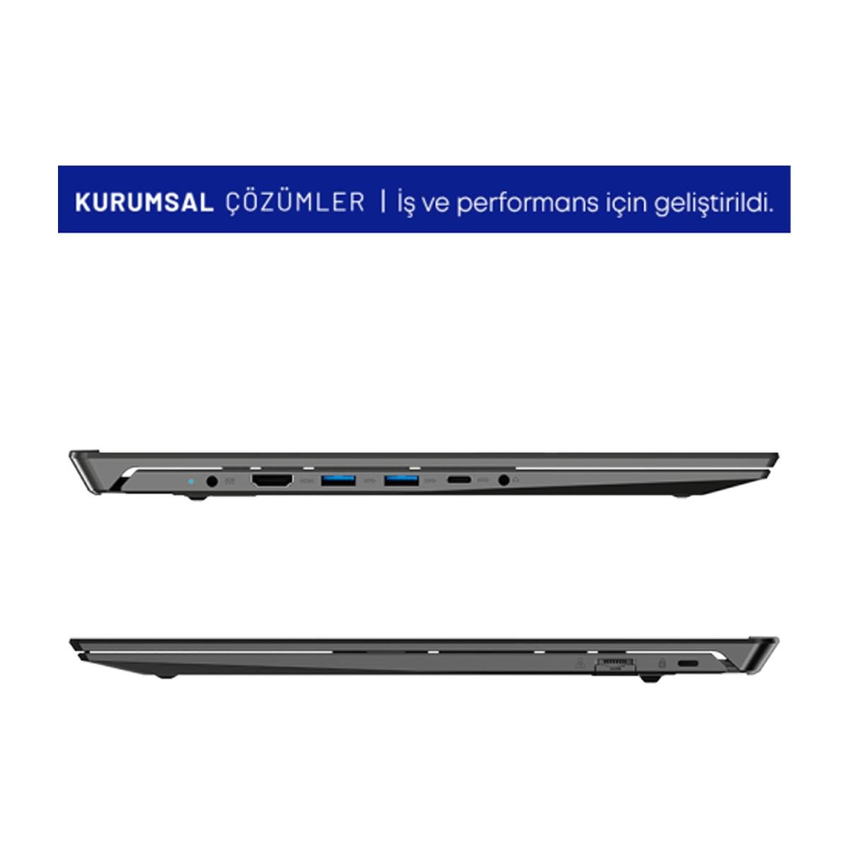 CASPER C650.1255-BE00X-F I7 1255U 16GB/500GB M2 SSD DOS NOTEBOOK