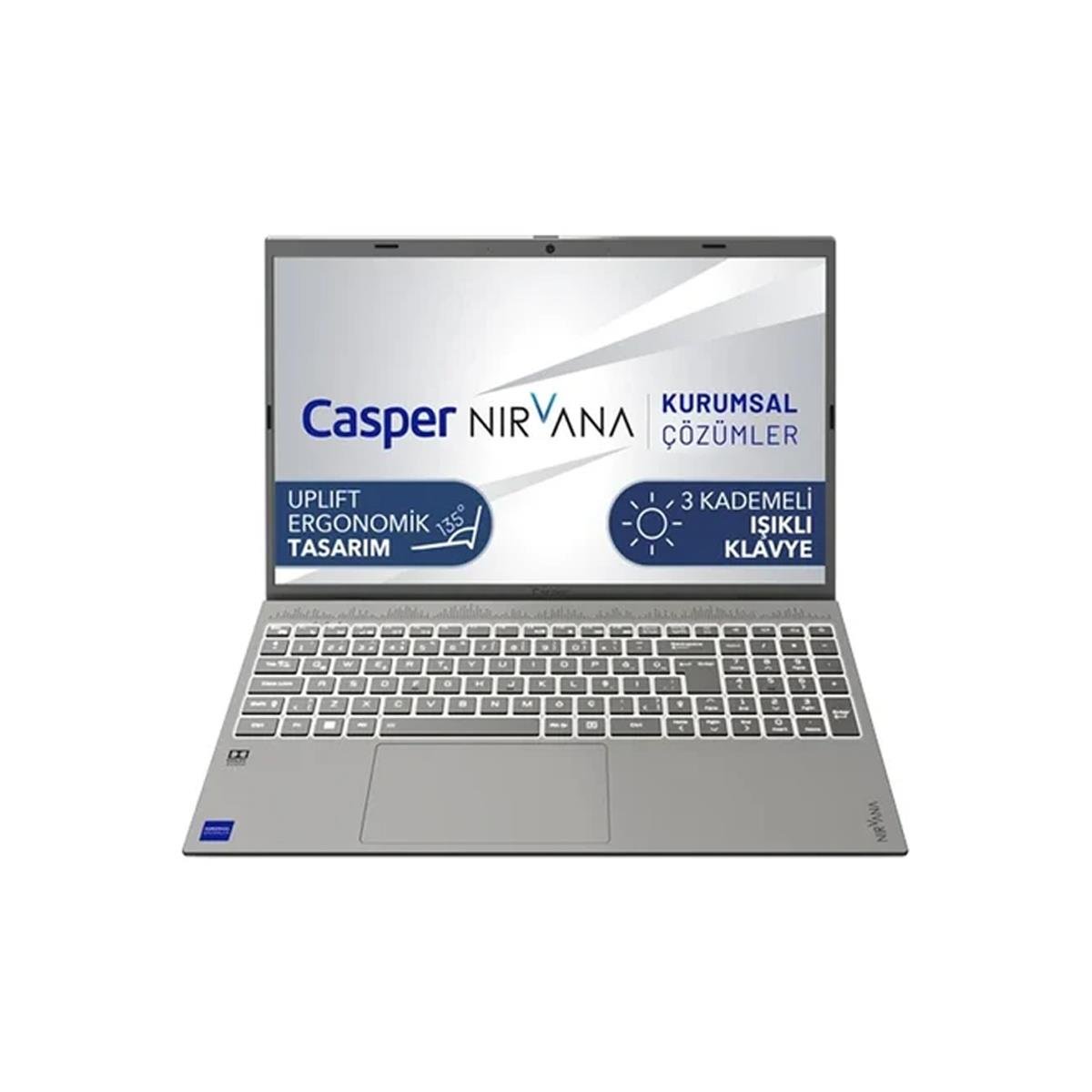 CASPER C650.1235-8E00T-G-F İ5 1235U 8GB/500GB M2 SSD/W11 NOTEBOOK