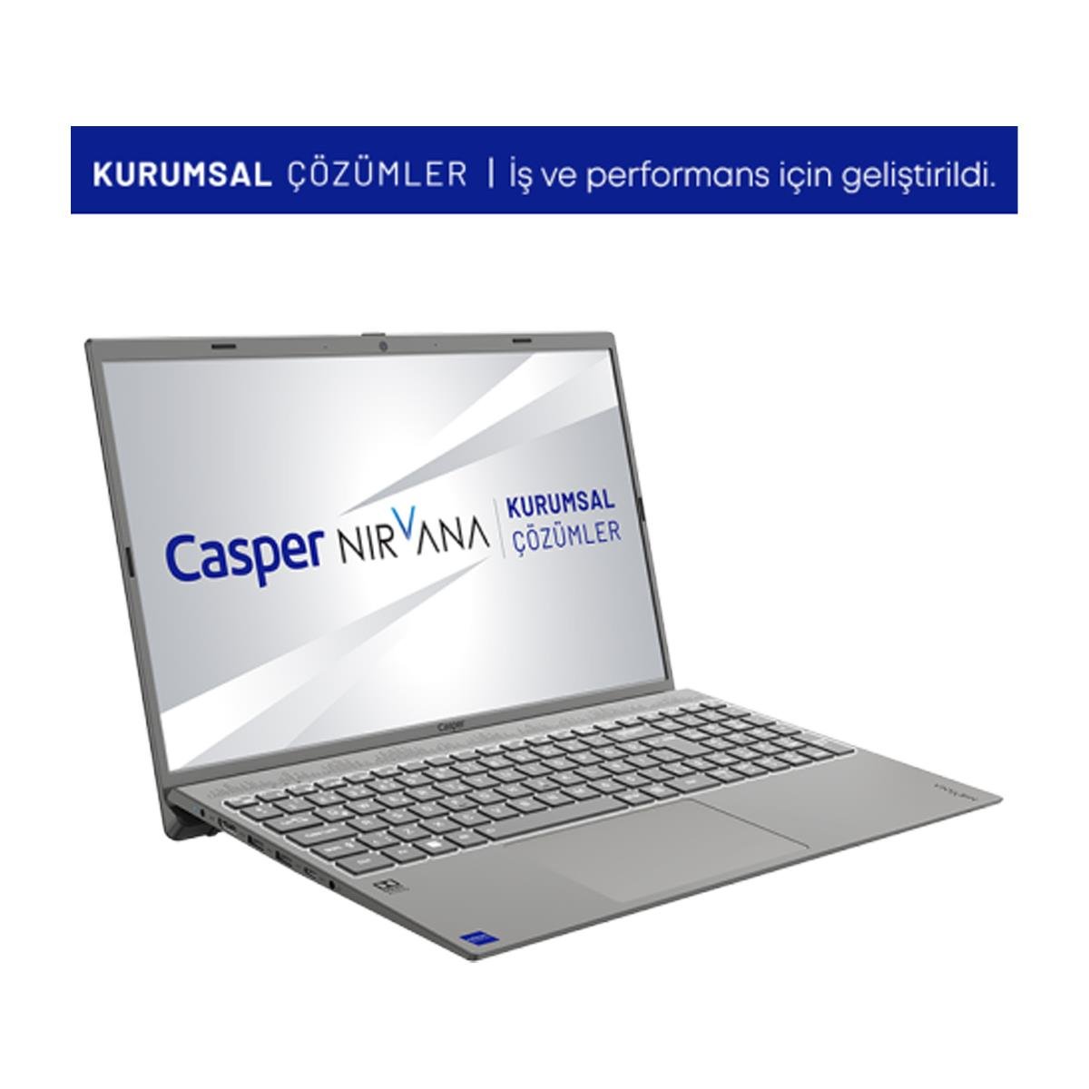 CASPER C650.1255-BE00X-F I7 1255U 16GB/500GB M2 SSD DOS NOTEBOOK