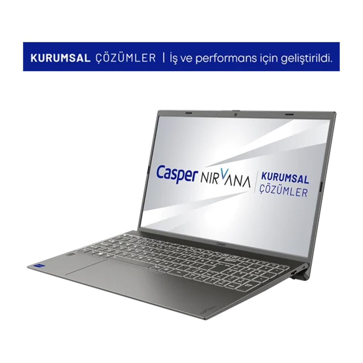CASPER C650.1235-8E00T-G-F İ5 1235U 8GB/500GB M2 SSD/W11 NOTEBOOK