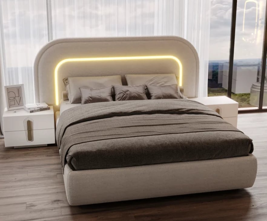 Marcastil Imperial Yatak Odası Başlıklı MDF