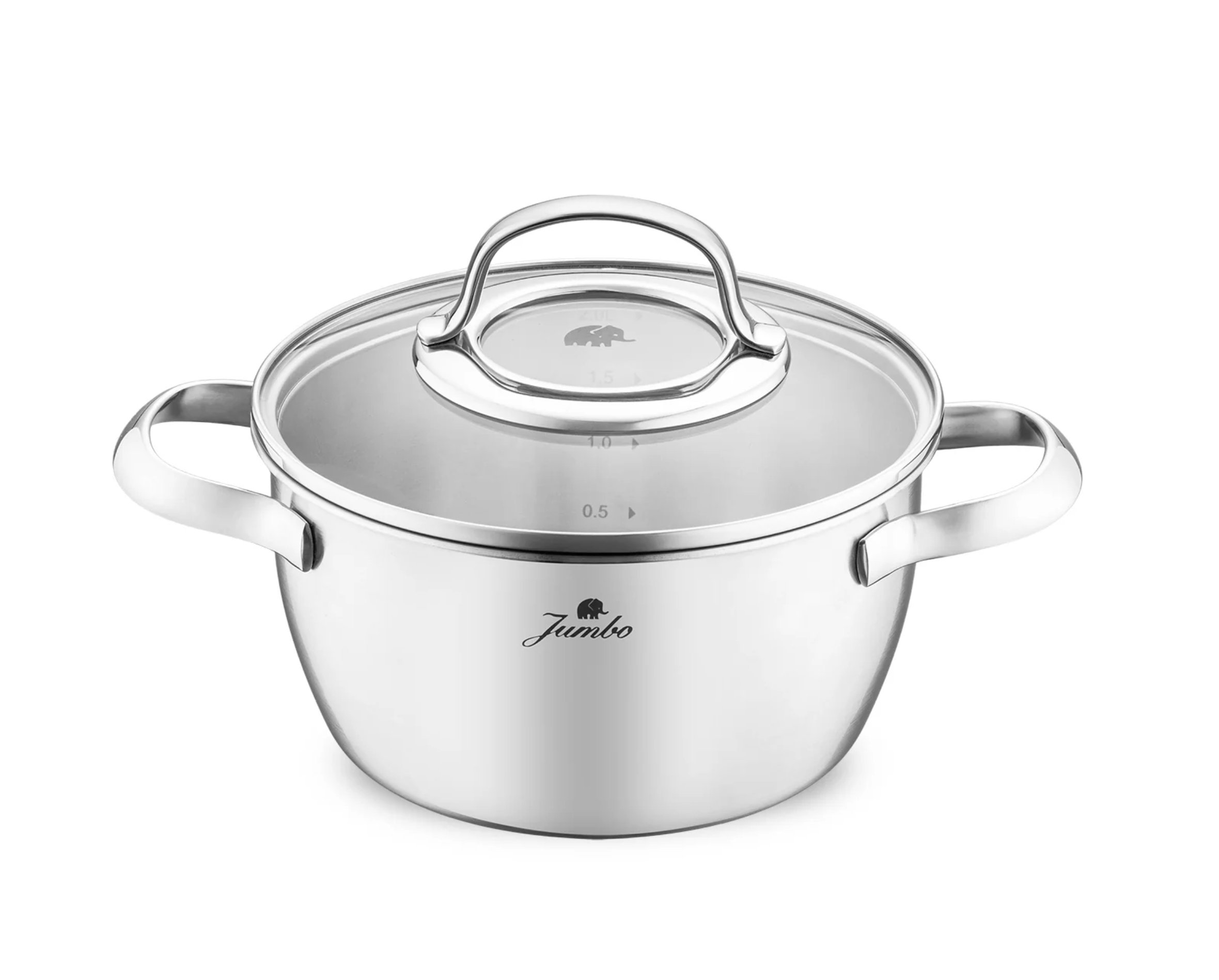 Jumbo Athena 3 Ply 5 Parça Tencere Seti Web