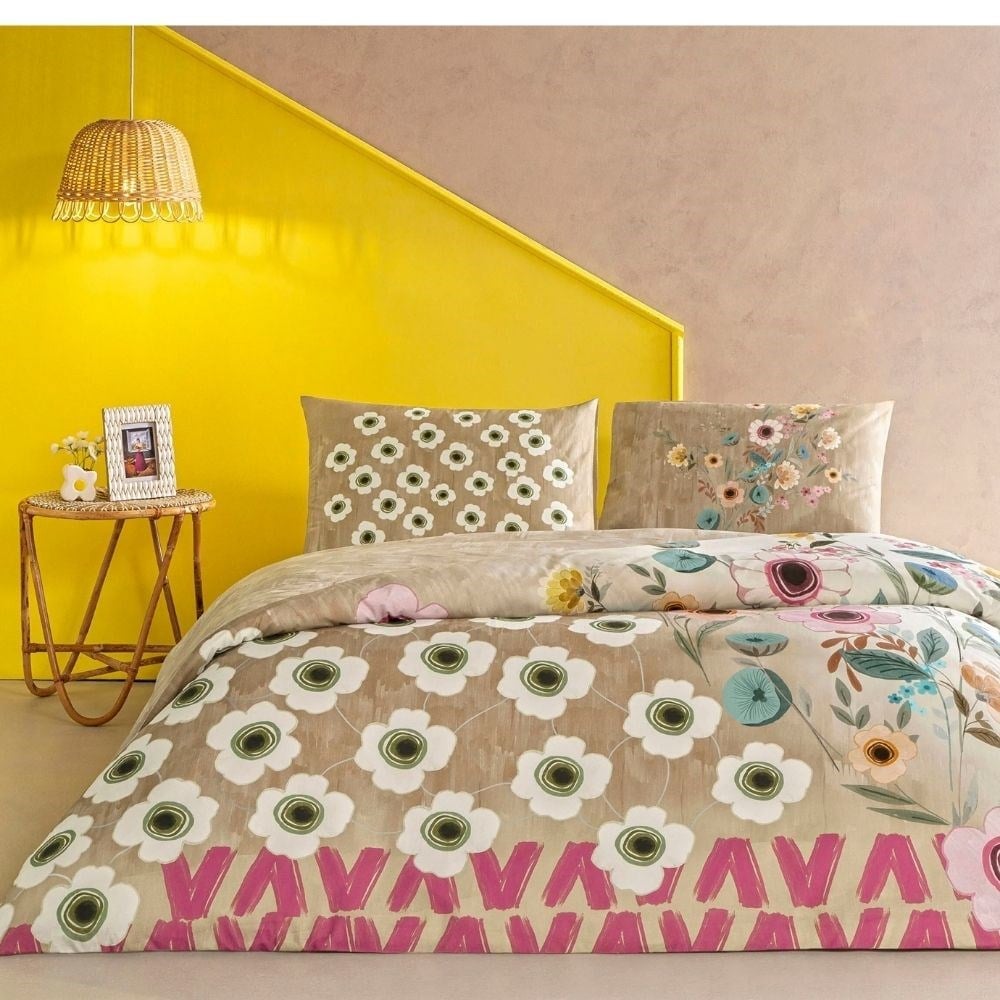 Taç Blyss Rf Nevresim Takımı Bej Çk