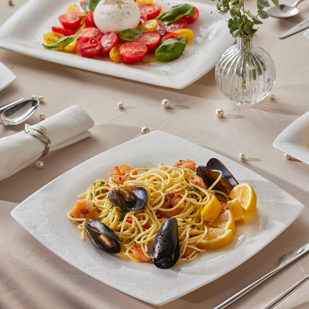 Karaca Fıne Pearl Helen 62 Prç Ym, Beyaz