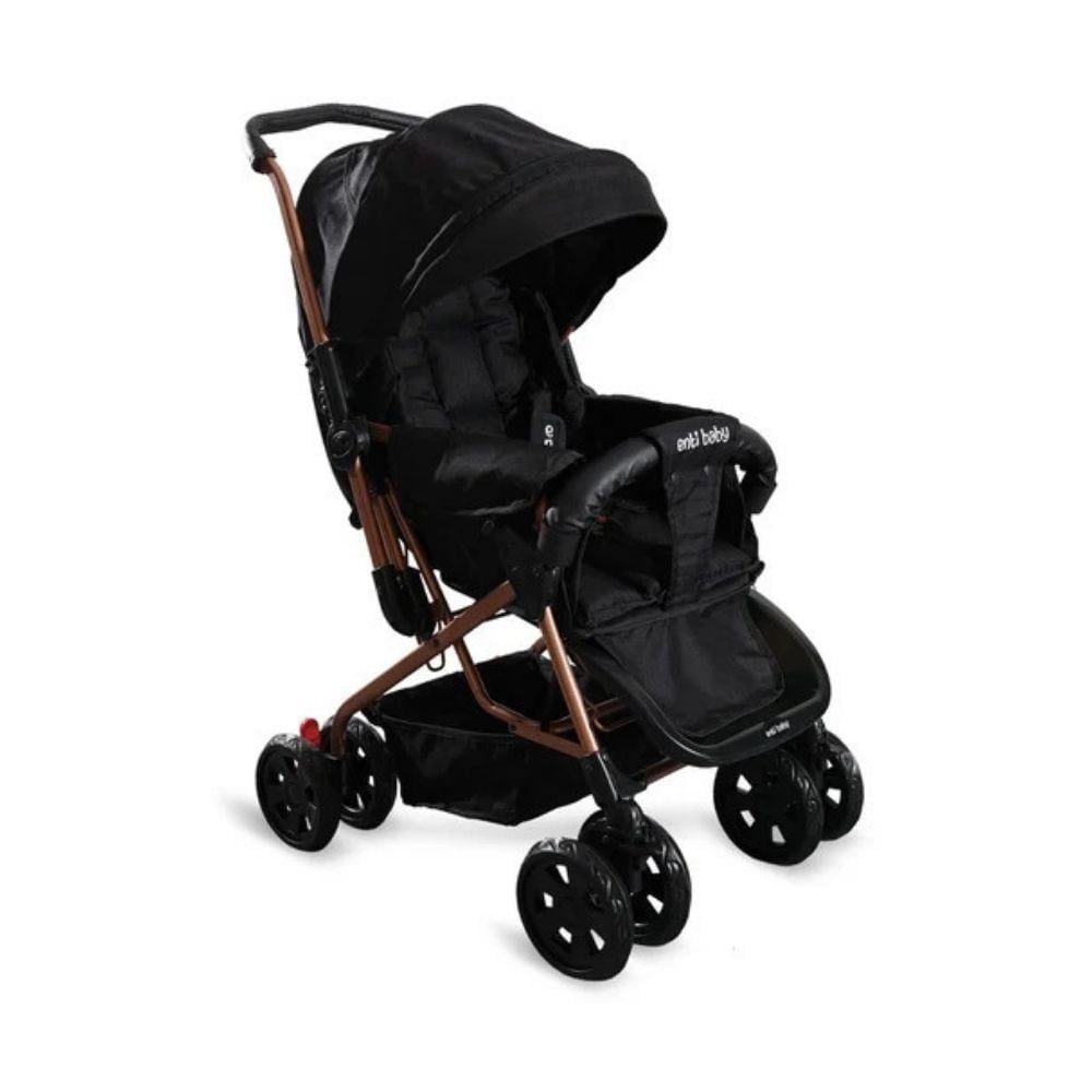 Enty Baby Çift Yönlü Bebek Arabası Siyah / Siyah Corsa
