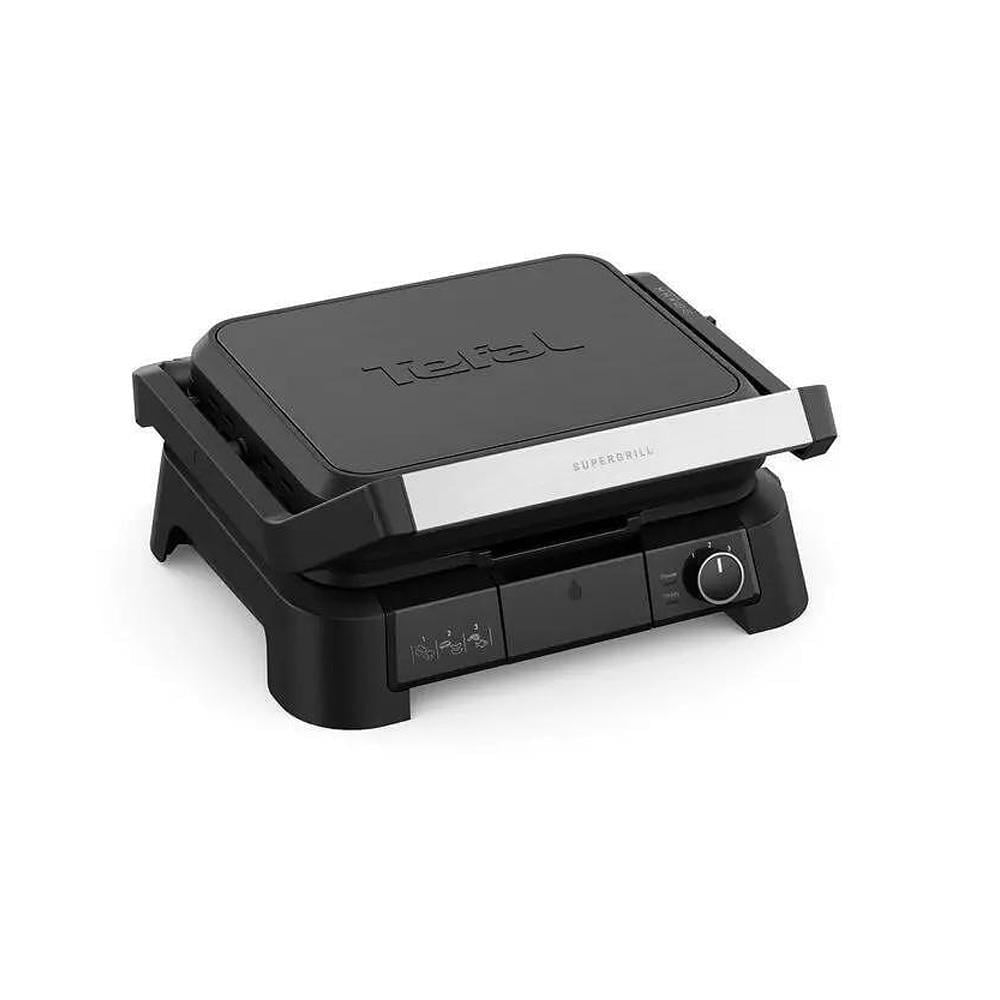 Tefal SuperGrill 3in1 Elektrikli Izgara ve Tost Makinesi Siyah