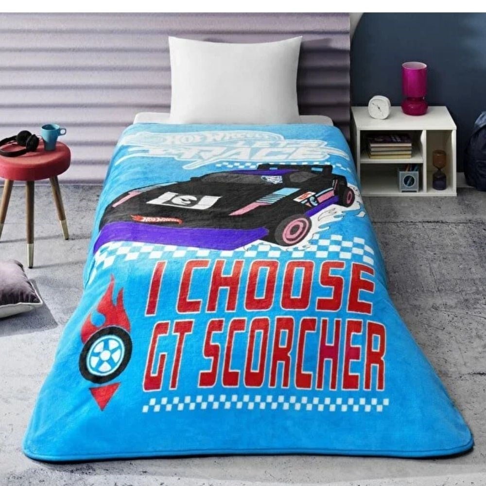 Taç Lis.hot Wheels Lets Race Battaniye