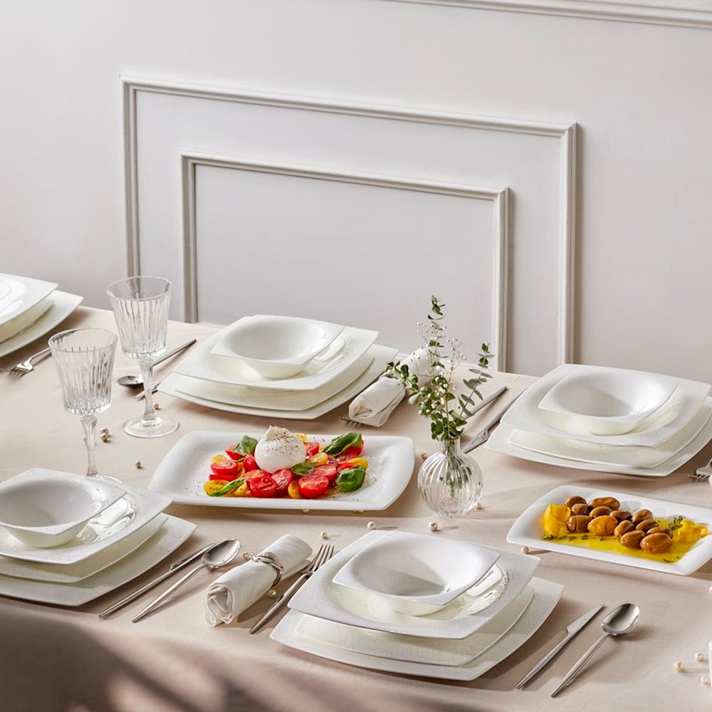 Karaca Fıne Pearl Helen 62 Prç Ym, Beyaz
