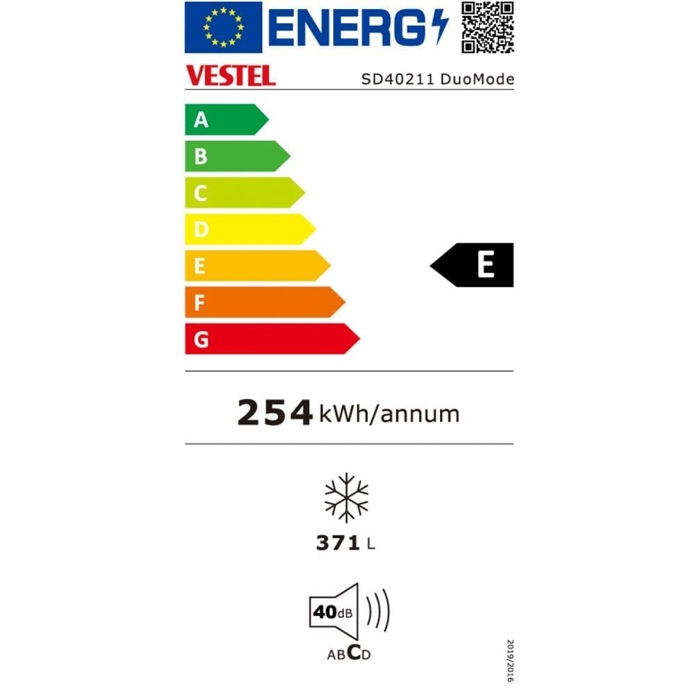 Vestel Sd40211 Duo Mode 400lt Sandık Tipi Derin Dondurucu
