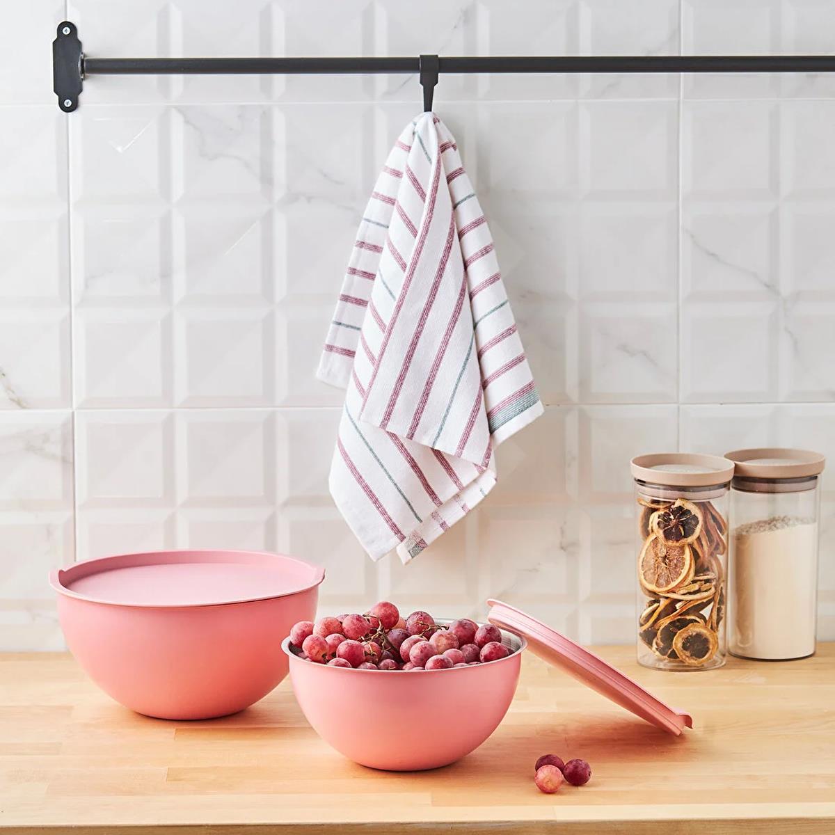 EMSAN FLOW CUP SAKLAMA KABI 20/24 CM PEMBE