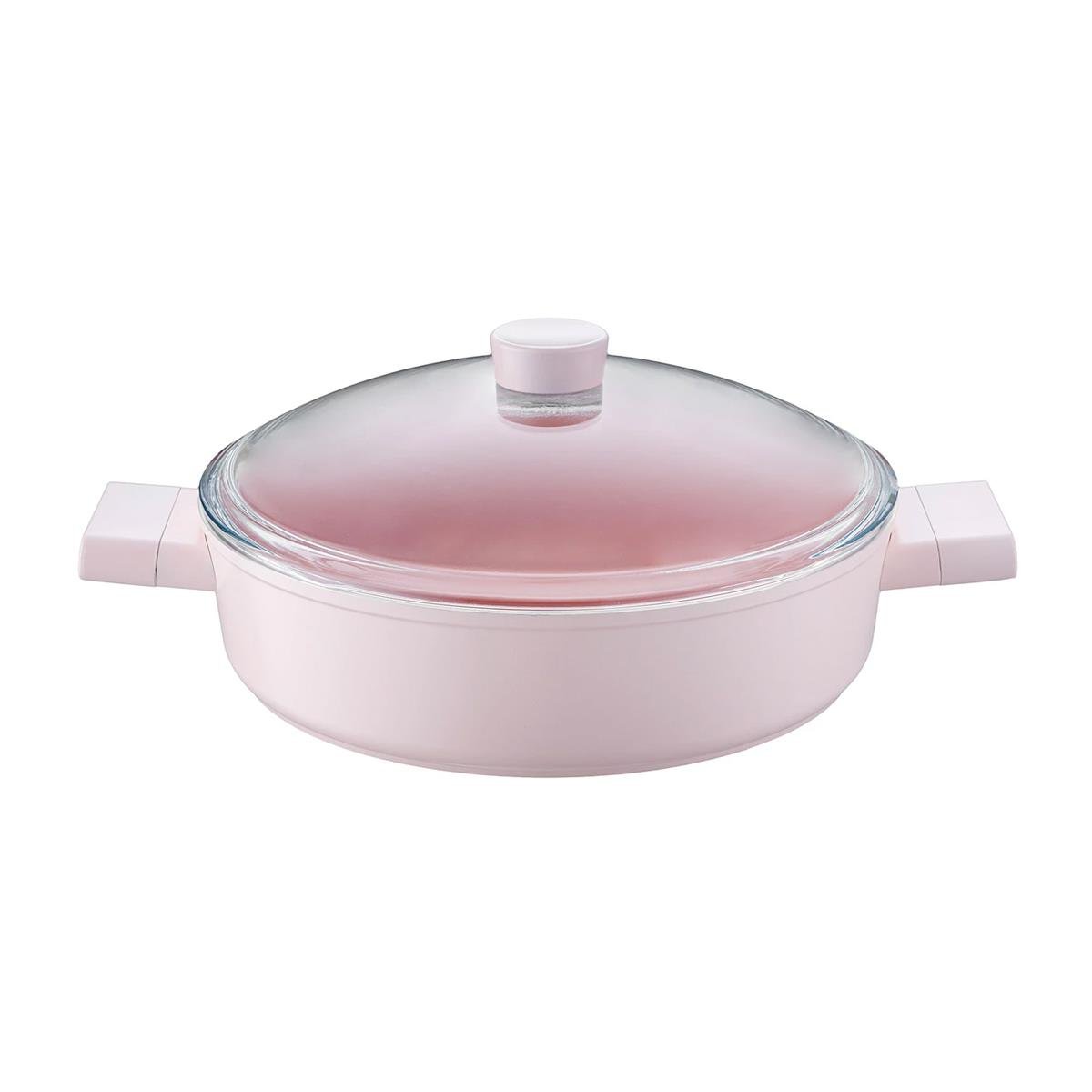 EMSAN SWISS CRYSTAL 7 PARÇA TENCERE SETİ PEMBE