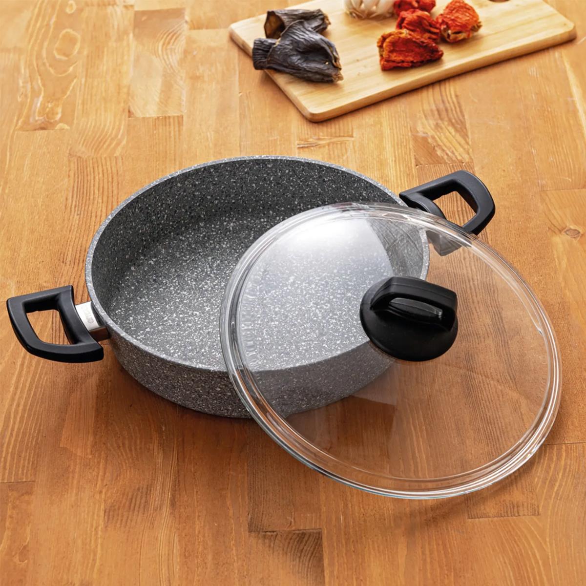EMSAN TITANIUM GRANİT 16 CM DERİN TENCERE