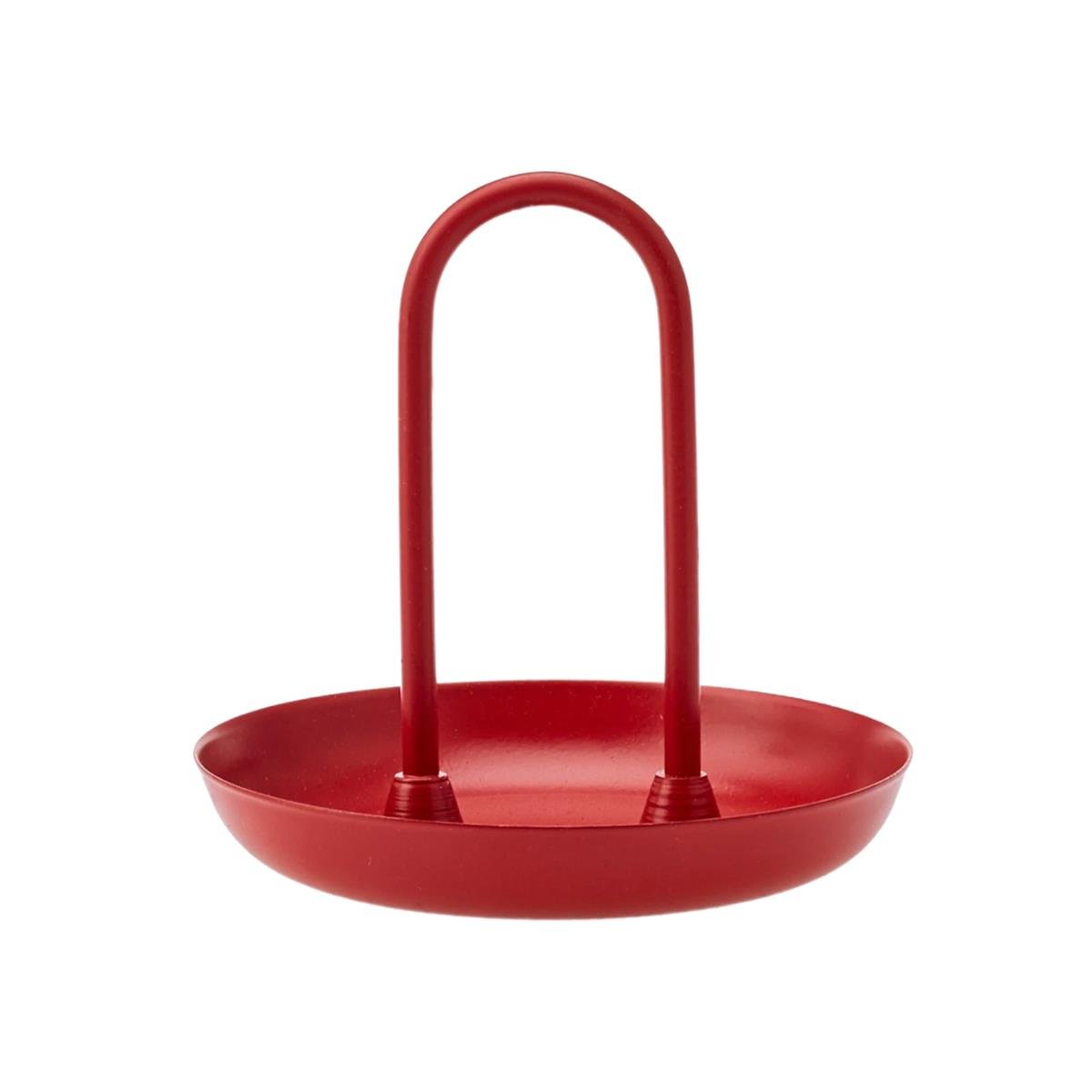 EMSAN VERDA KIRMIZI KÜÇÜK METAL SUNUMLUK 12 CM