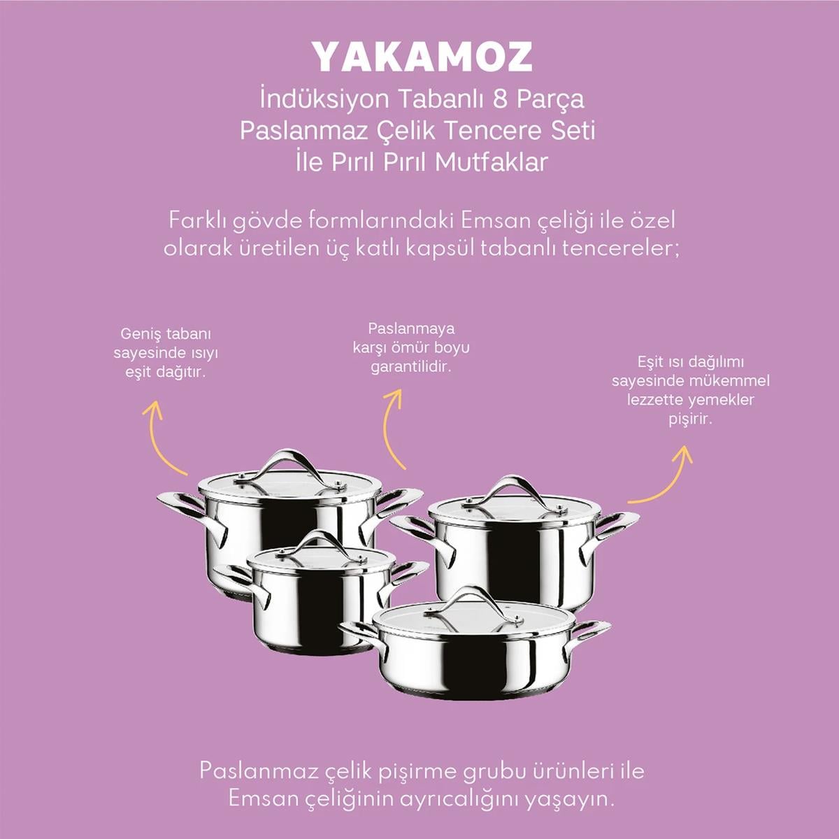 EMSAN YAKAMOZ 8 PRC SET