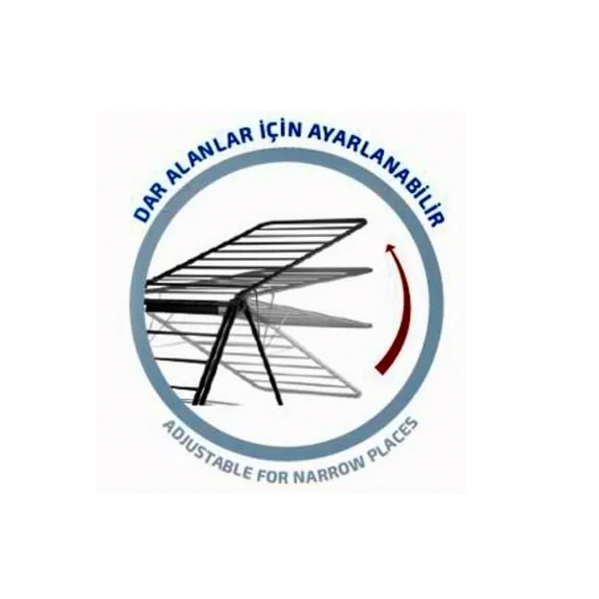 MİRAS M-101 PETRA ÇAMAŞIR KURUTMA ASKILIĞI