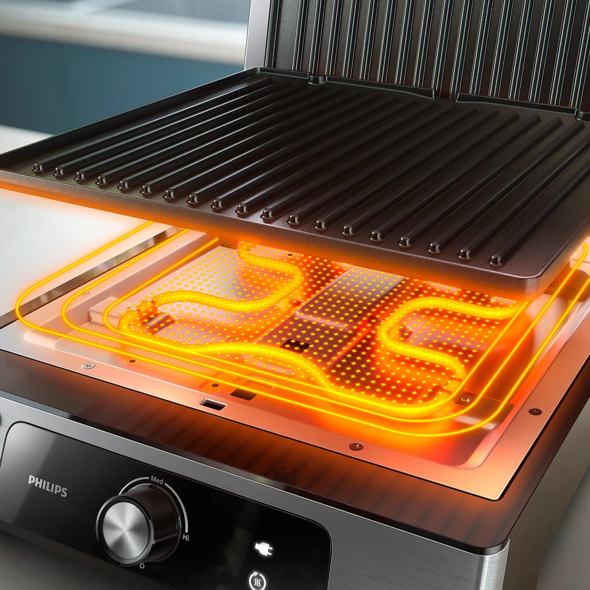 PHİLİPS HD6301/90 5000 SERİSİ TOST MAKİNESİ / IZGARA  2200W