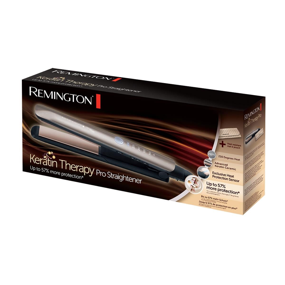 REMINGTON S8590 KERATİN THERAPYPRO SAÇ DÜZLELEŞTİRİCİ