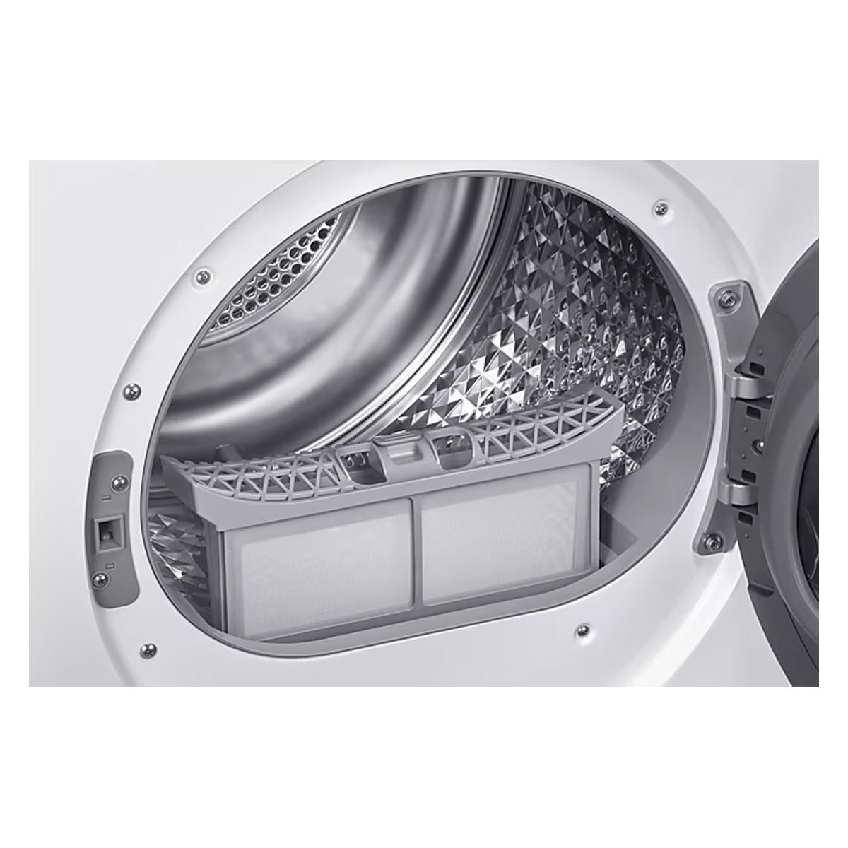 SAMSUNG DV90CGC0A0AEAH A++ 9KG ISI POMPALI BEYAZ KURUTMA MAKİNESİ