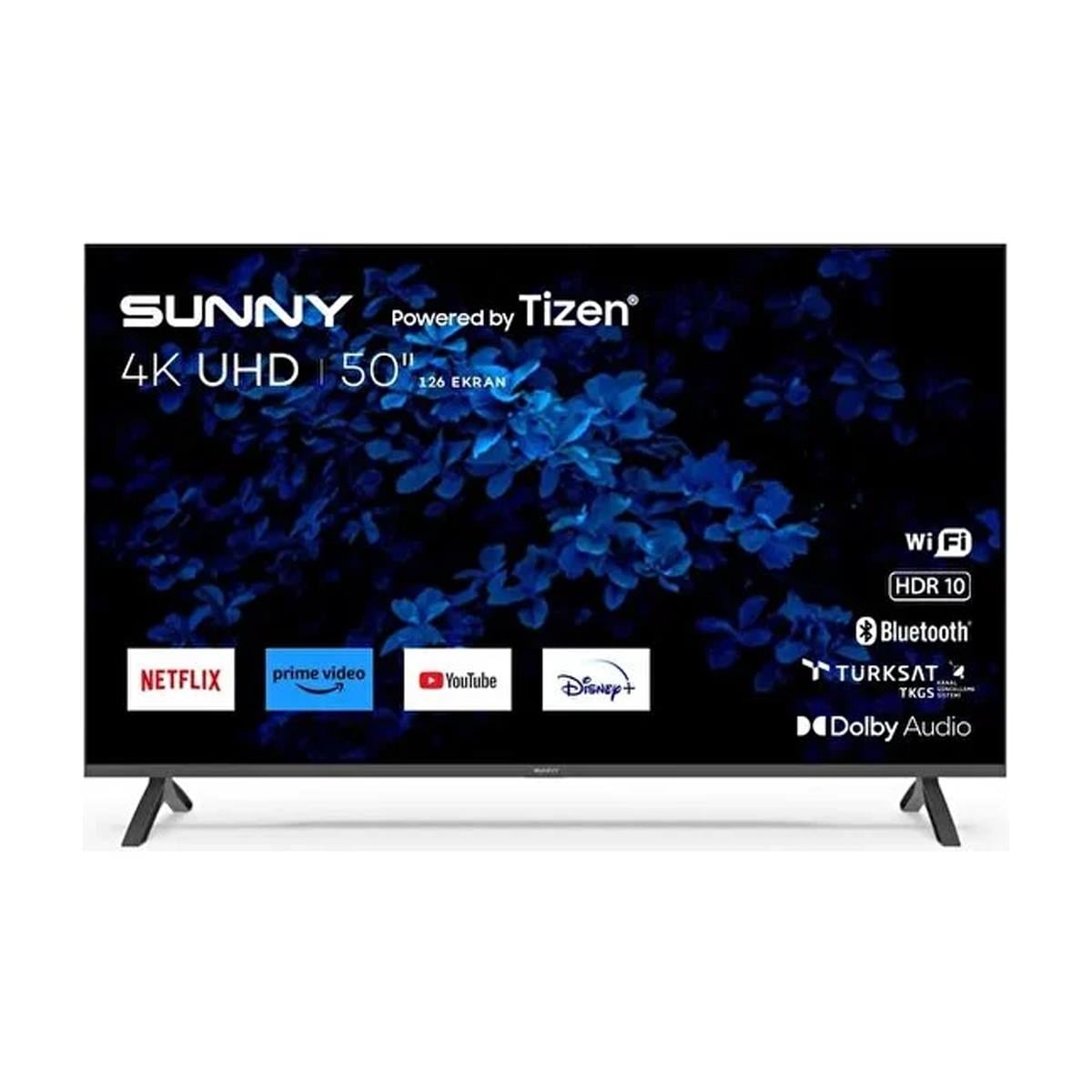 SUNNY SN50FMN501 TIZEN 50 INC 127 EKRAN UHD SMART LED TV