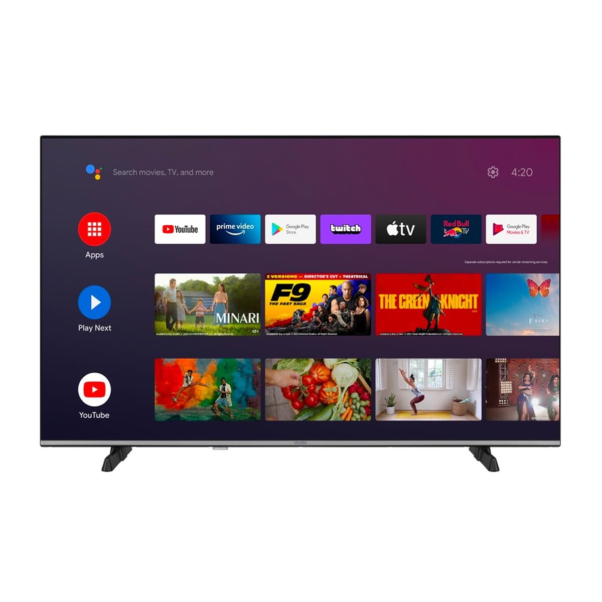 VESTEL 50UA9540 50 INC 127 EKRAN 4K ANDROID SMART LED TV