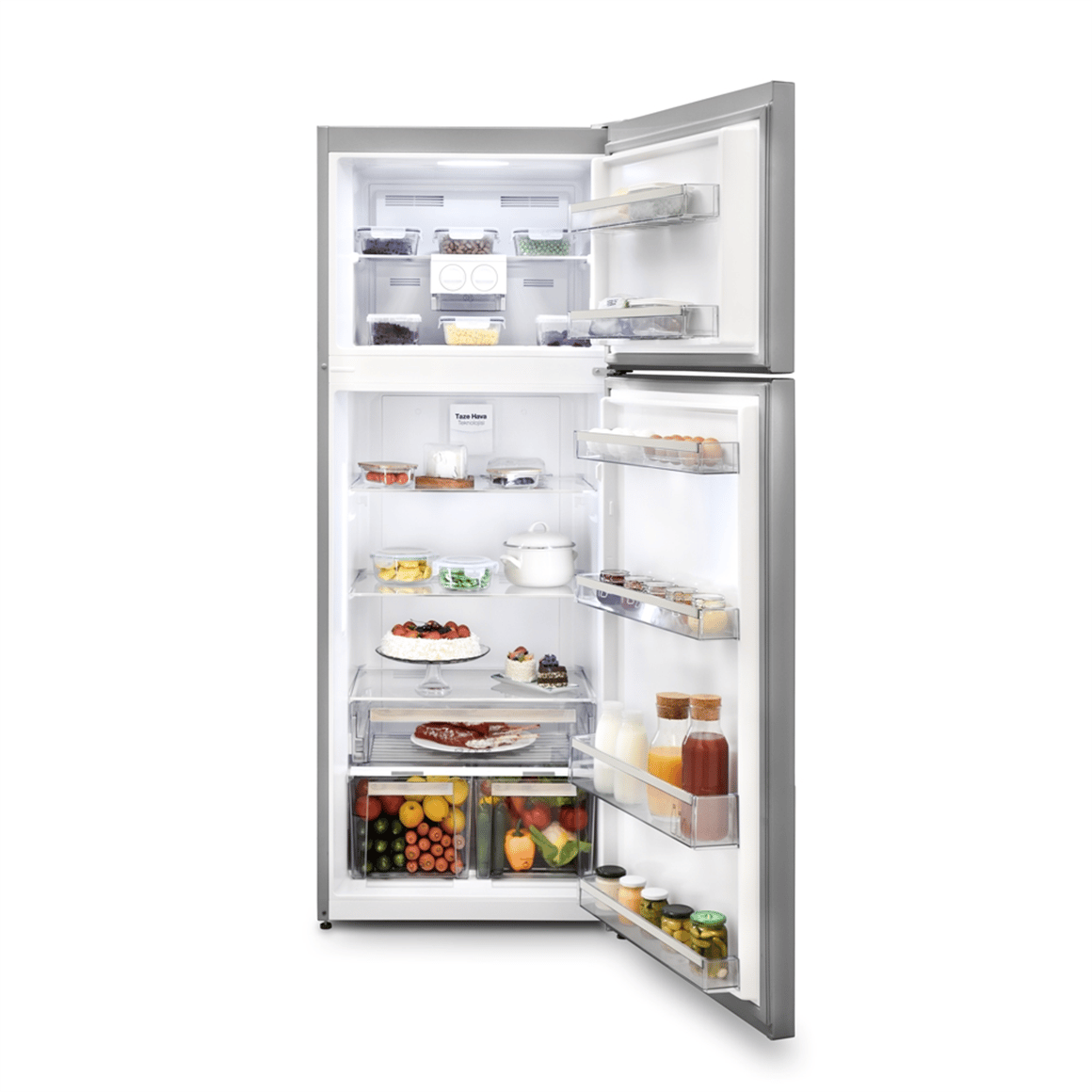 VESTEL NF48001 X İNOX BUZDOLABI