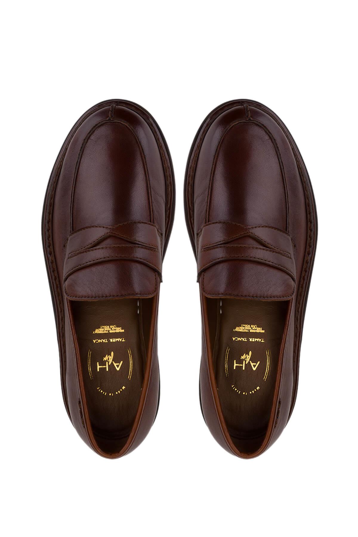 Alexander Hotto Kadın Hakiki Deri Kahverengi Klasik Ayakkabı