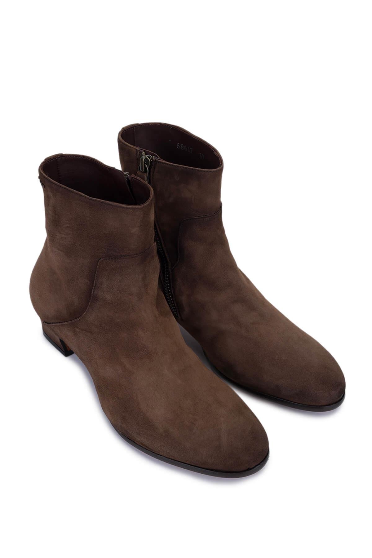 Alexander Hotto Kadın Hakiki Deri Kahverengi Bot