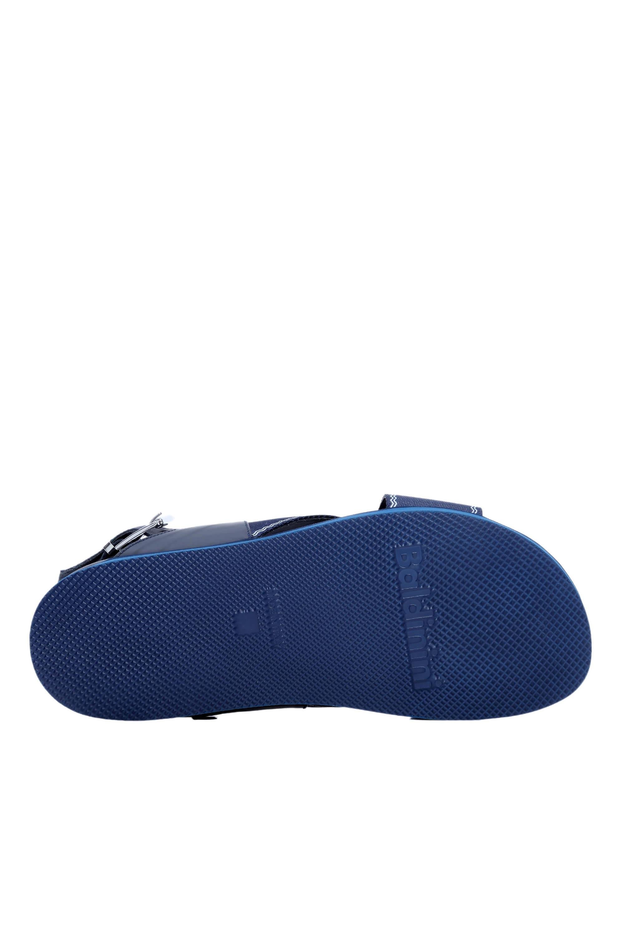 BALDININI Erkek Deri & Tekstil Lacivert Sandalet & Terlik