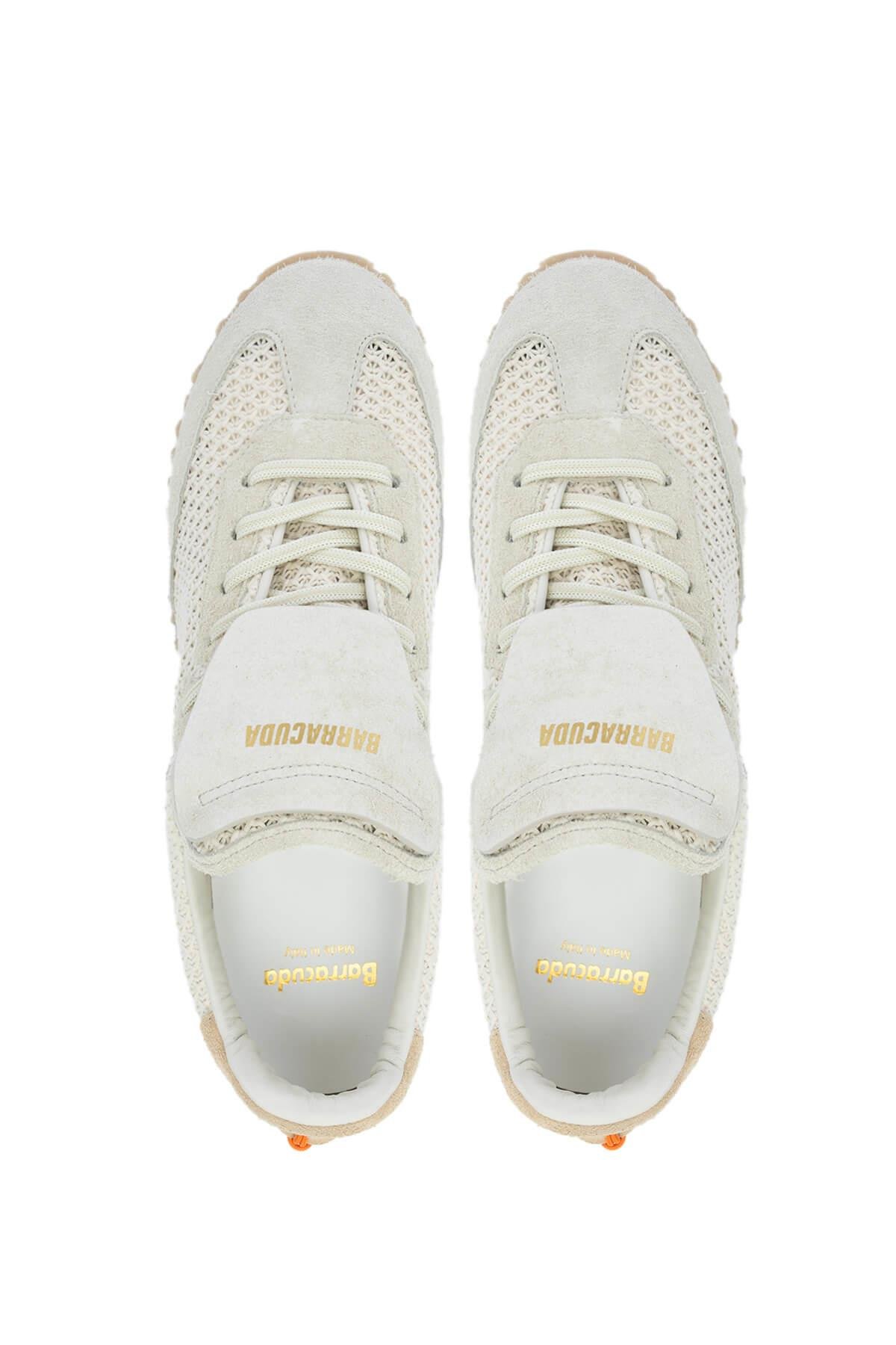 Barracuda Erkek Deri & Tekstil  Beyaz/Bej Sneakers & Spor Ayakkabı
