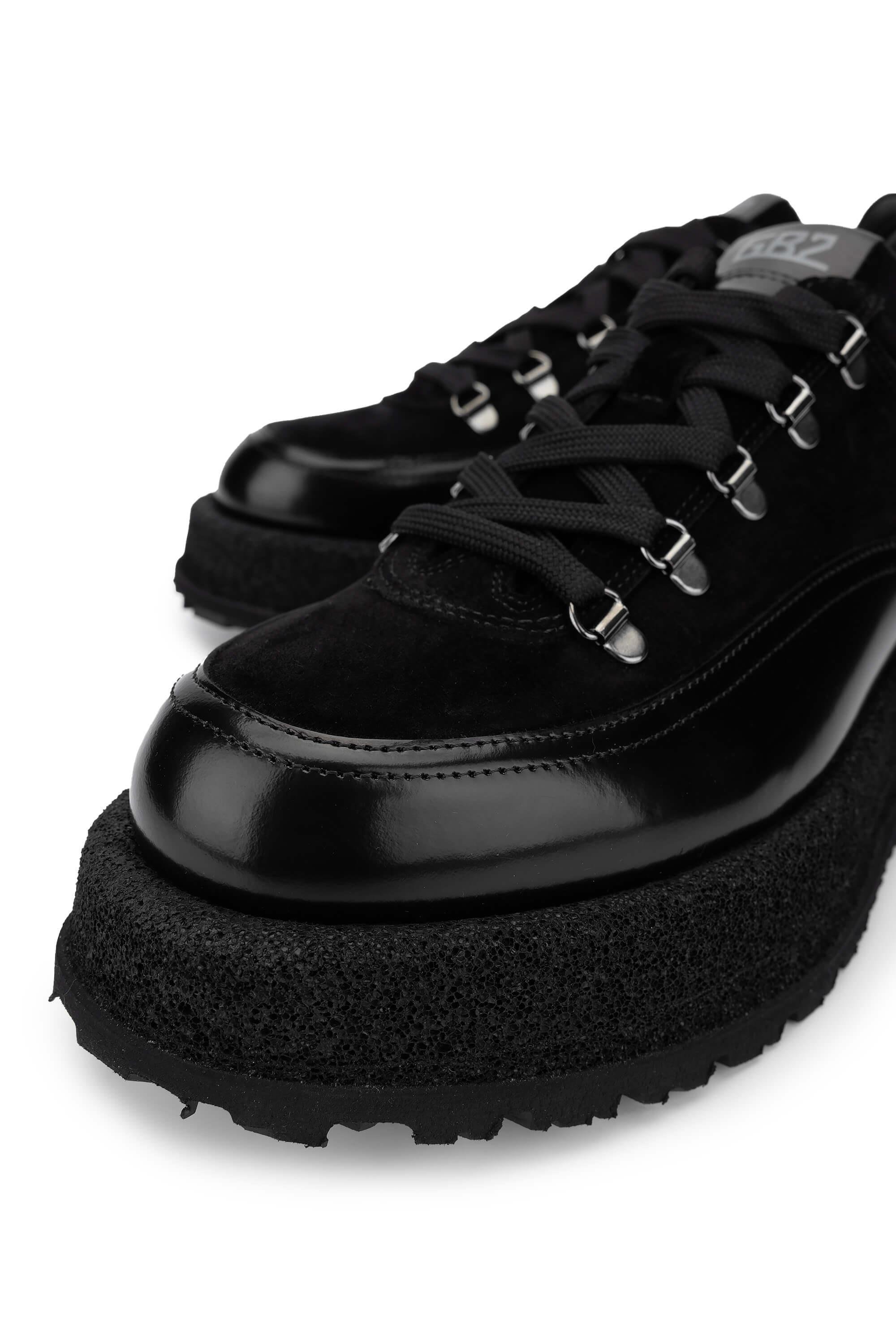 Butteri Erkek Hakiki Deri Siyah Casual Ayakkabı