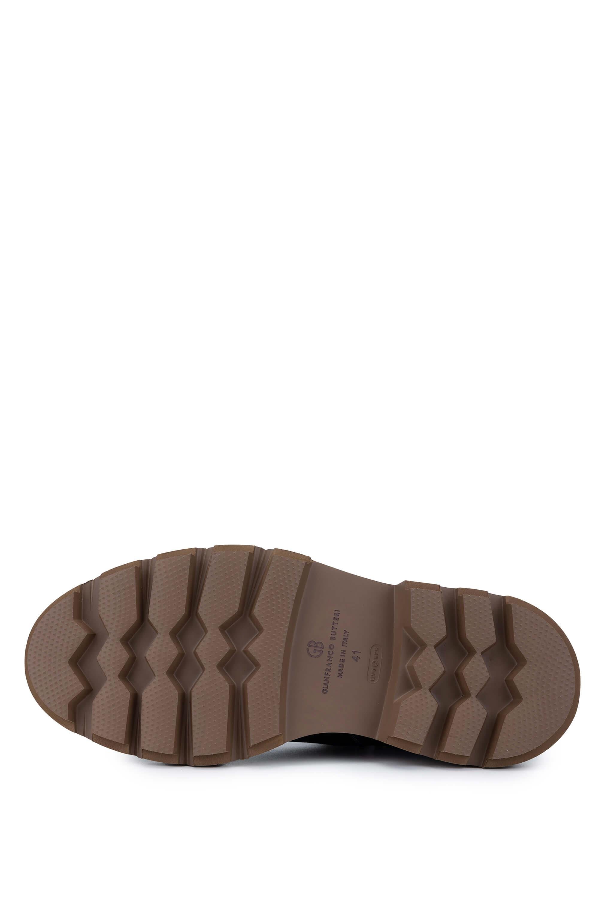 Butteri Erkek Hakiki Deri Siyah Casual Bot